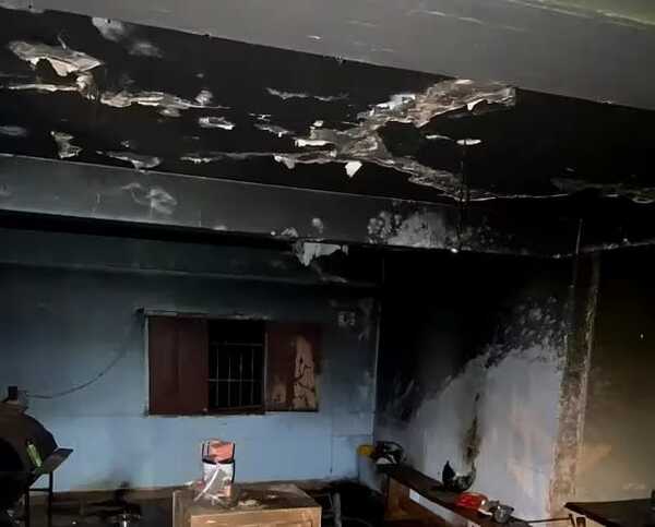 Quemaron la casa de uno de los guardiacárceles de CDE que fue detenido el martes