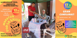 SE REALIZÓ LA GRAN MARATÓN PARA LA COMILONA POR LA SALUD DE SAN PEDRO DEL PNÁ. - Itapúa Noticias