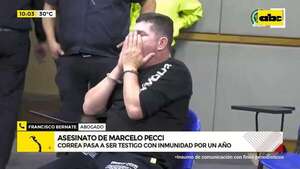 Video: Conceden un año de inmunidad a Francisco Correa Galeano - ABC Noticias - ABC Color