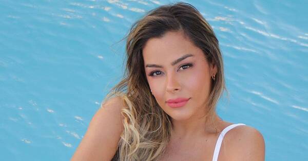 La Nación / Larissa Riquelme advierte de estafas con imagen en Facebook