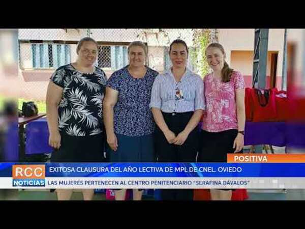 Mujeres Privadas de Libertad han culminado exitosamente el año lectivo