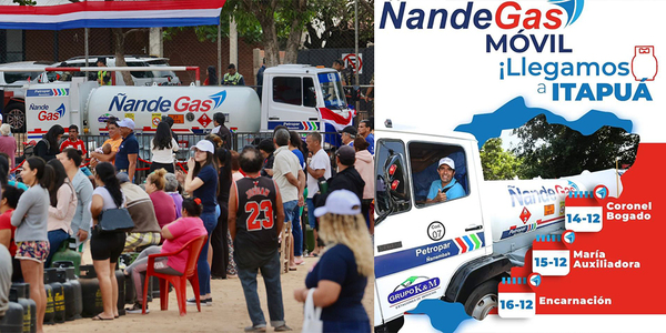 ¡"ÑANDE GAS MÓVIL" LLEGÓ AL DEPARTAMENTO DE ITAPÚA! - Itapúa Noticias