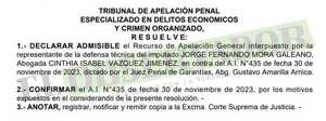 Pavo Real: Mantienen prisión de presunto colaborador en esquema de lavado