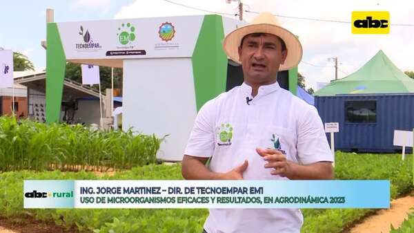 Video: Tecnoempar y los resultados que dan el uso de los EM 1 en Agrodinámica 2023 - ABC Rural - ABC Color