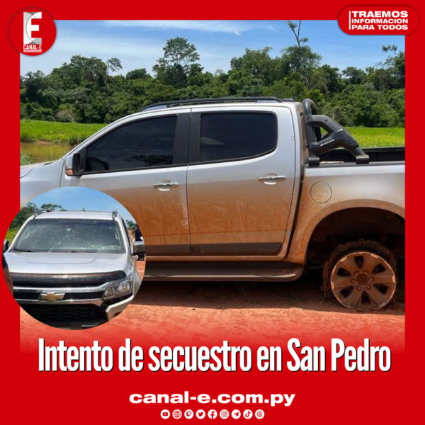Intento de secuestro en San Pedro, se presume que eran los del EPP