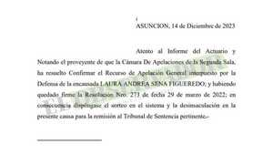 Caso Renato: Solicitan sorteo de Tribunal para juzgar a la médica Laura Sena