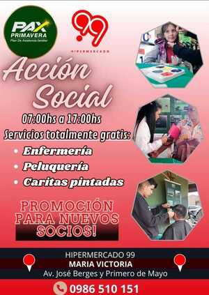 Última jornada de acción social del año de Pax Primavera en el barrio María Victoria - Radio Imperio 106.7 FM