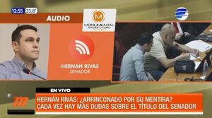 Hernán Rivas: ¿Arrinconado por su mentira? | Telefuturo