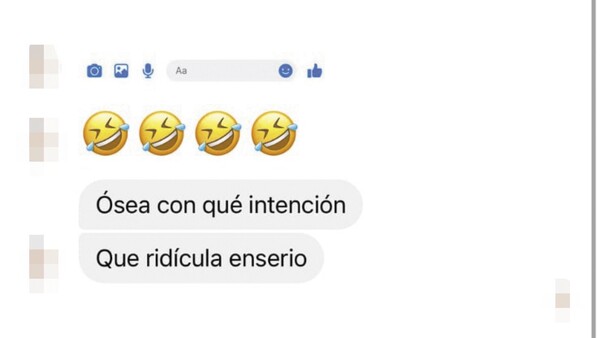 Amenazó a la otra porque su chico’i le pidió amistad