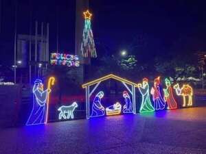 Tradicionales pesebres son montados en Encarnación  - Nacionales - ABC Color