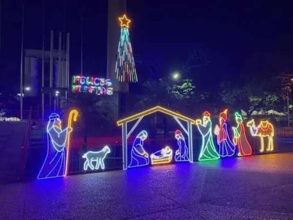 Tradicionales pesebres son montados en Encarnación - Nacionales - ABC Color