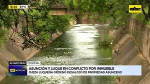 Video: Asunción y Luque en conflicto por inmueble  - ABC Noticias - ABC Color