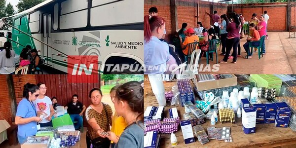SE REALIZÓ IMPORTANTE JORNADA DE SALUD EN HOHENAU 5 DURANTE ESTE JUEVES - Itapúa Noticias