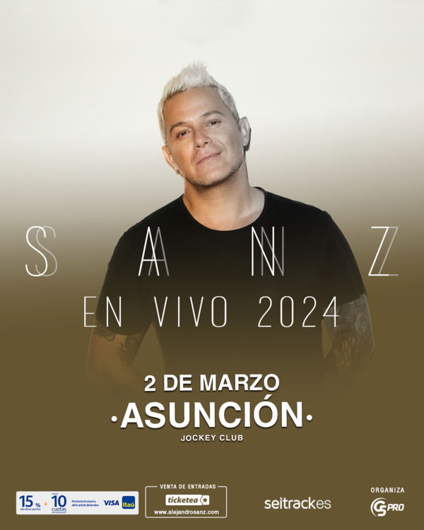 Alejandro Sanz se presenta en el Jockey Club el próximo 2 de marzo de 2024