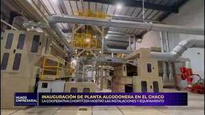 Video: inauguración de planta algodonera en el Chaco - Mundo empresarial - ABC Color
