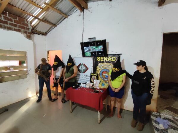 SENAD desarticuló foco de venta de chespi en Itapúa - ADN Digital