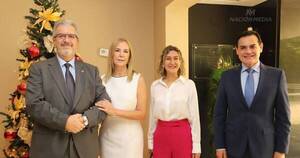 La Nación / Tradicional brindis de fin de año de la UIP