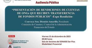 La Nación / Buscando mayor transparencia, presentarán rendición de cuentas