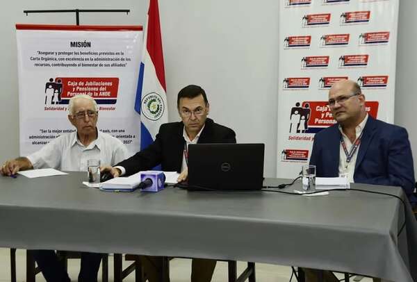 Presidente de la Caja de Jubilaciones de la ANDE dice que préstamos están asegurados - Economía - ABC Color