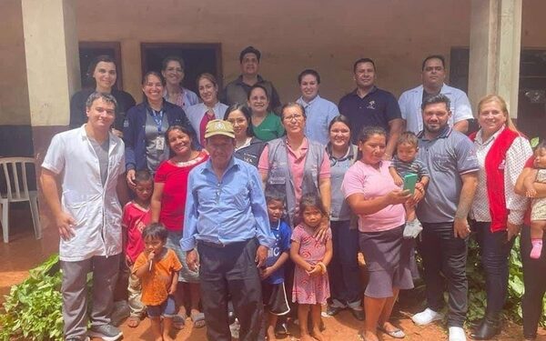 Realizan jornada de atención integral en salud a familias de Santa Lucía, Itakyry – Diario TNPRESS