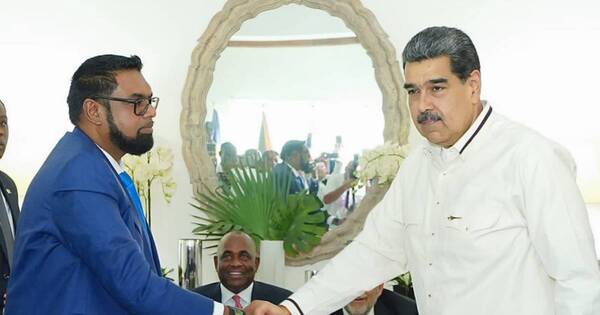 La Nación / Venezuela y Guyana acuerdan no usar la fuerza