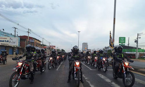 Taiwán dona 600 motocicletas al Grupo Lince