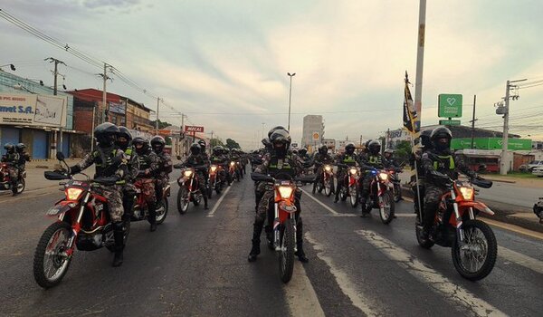 Grupo Lince recibe 600 nuevas motos para reforzar seguridad en las calles