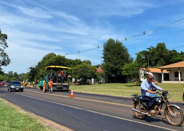 Continúa mejora de la ruta PY01 en el sur del país - El Independiente