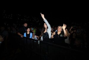 Nadia disfrutó el show de Marc Anthony en Argentina y se prepara para venir a Paraguay - Unicanal