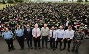 Grupo Lince recibe 600 nuevas motos para reforzar seguridad en las calles