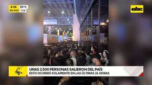 Video: Larga espera en frontera fue por “coincidencia” - ABC Noticias - ABC Color