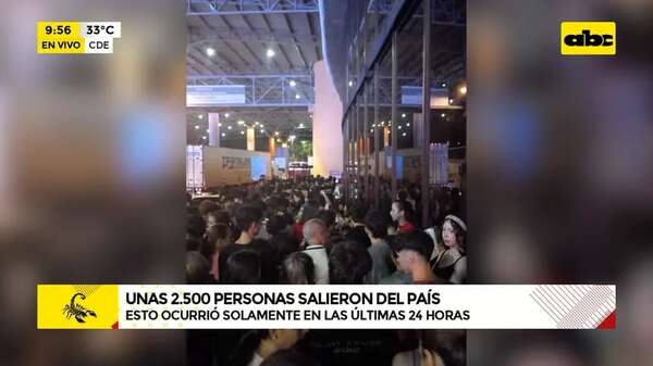 Video: Larga espera en frontera fue por “coincidencia” - ABC Noticias - ABC Color