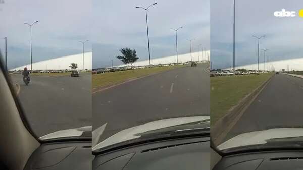 Video: habilitan Costanera de Asunción luego de un gran caos vehicular - Nacionales - ABC Color