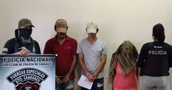 La Nación / Coronel Oviedo: detienen a tres presuntos microtraficantes