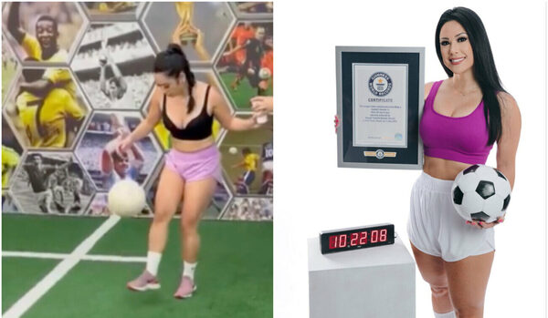 Versus / Brasileña rompe el récord mundial de "picaditas" que databa de hace 30 años