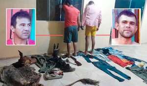 Atrapan a supuestos abigeos “francotiradores” en Carmelo Peralta - Policiales - ABC Color