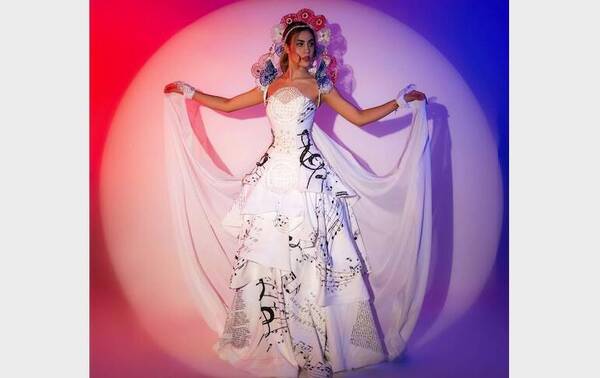 El traje alegórico de Miss Paraguay inspirado en Adela Speratti