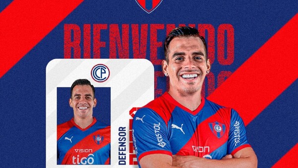 Cerro Porteño anuncia a su primer refuerzo para la temporada 2024