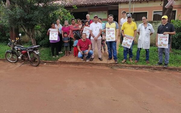 Mbaracayú: realizan eliminación de criaderos de mosquitos