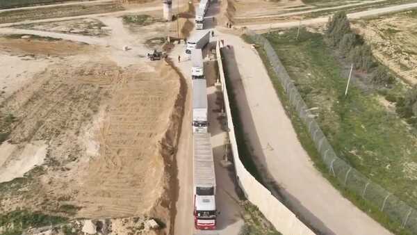 Israel autoriza "temporalmente" entrada de ayuda humanitaria por paso fronterizo de Kerem Shalom - ADN Digital