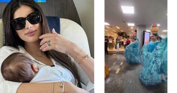 La Nación / ¡Nadia Ferreira y Marc Anthony ya llegaron a Paraguay!