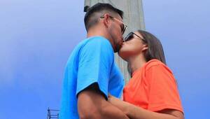 Las románticas vacaciones del jugador revelación de Cerro