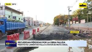 Recuerdan pérdidas por obra fallida - ABC Noticias - ABC Color