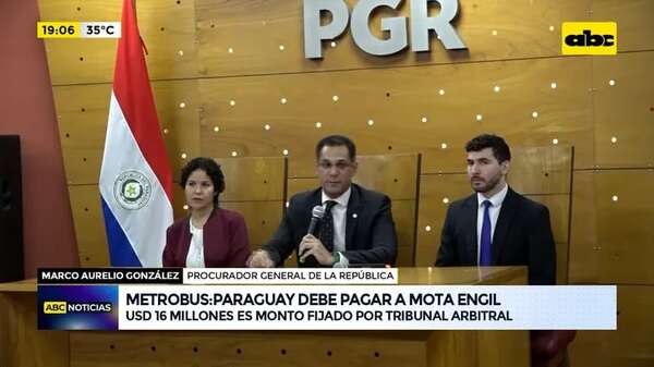 Metrobus: Paraguay debe pagar a Mota Engil - ABC Noticias - ABC Color