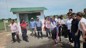 Inauguran Sistema de Agua Potable en Aquino-cue de Concepción