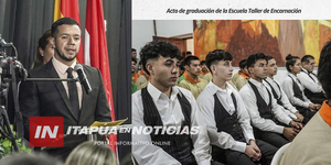 DIEGO AQUINO: “FELICITO A TODOS LOS ALUMNOS EGRESADOS DE LA ESCUELA TALLER” - Itapúa Noticias