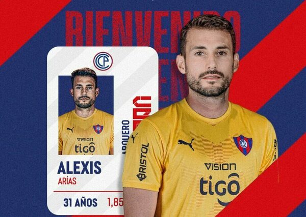 Versus / Cerro Porteño dio la bienvenida oficial a su nuevo arquero, Alexis Arias