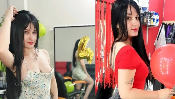 Barbera sexy posó así por su cumple y aniversario