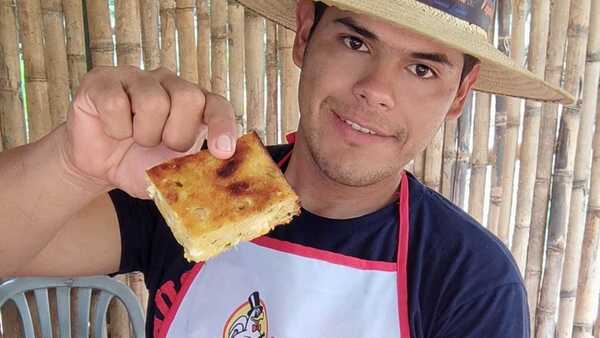 Guido Penayo recomendó chipa guasu y ryguasu ka'ẽ