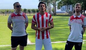 Haedo ya está preparadísimo para el partido de hoy con los ex albirró